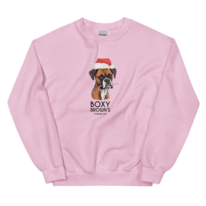 Santa's Boxer Sweatshirt