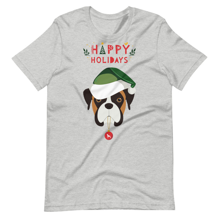 "Fawn Boxer" Holiday Tee